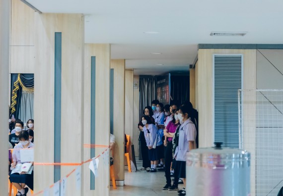 ภาพกิจกรรม  คณะวิทยาศาสตร์และเทคโนโลยี การแข่งขันตอบปัญหาวิทยาศาสตร์และเทคโนโลยี ระดับประถมศึกษา มัธยมศึกษาตอนต้น มัธยมศึกษาตอนปลาย งานสัปดาห์วิทยาศาสตร์แห่งชาติ ส่วนภูมิภาค ประจำปี 2566