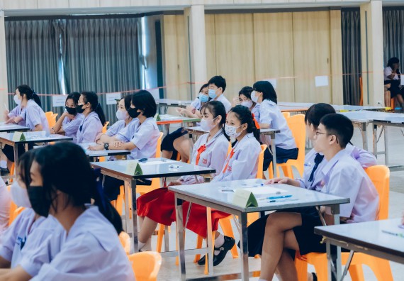 ภาพกิจกรรม  คณะวิทยาศาสตร์และเทคโนโลยี การแข่งขันตอบปัญหาวิทยาศาสตร์และเทคโนโลยี ระดับประถมศึกษา มัธยมศึกษาตอนต้น มัธยมศึกษาตอนปลาย งานสัปดาห์วิทยาศาสตร์แห่งชาติ ส่วนภูมิภาค ประจำปี 2566