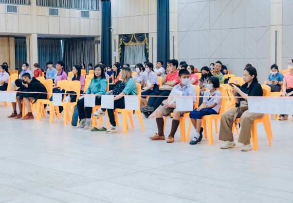 ภาพกิจกรรม  คณะวิทยาศาสตร์และเทคโนโลยี การแข่งขันตอบปัญหาวิทยาศาสตร์และเทคโนโลยี ระดับประถมศึกษา มัธยมศึกษาตอนต้น มัธยมศึกษาตอนปลาย งานสัปดาห์วิทยาศาสตร์แห่งชาติ ส่วนภูมิภาค ประจำปี 2566