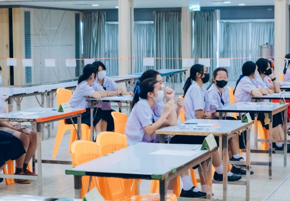 ภาพกิจกรรม  คณะวิทยาศาสตร์และเทคโนโลยี การแข่งขันตอบปัญหาวิทยาศาสตร์และเทคโนโลยี ระดับประถมศึกษา มัธยมศึกษาตอนต้น มัธยมศึกษาตอนปลาย งานสัปดาห์วิทยาศาสตร์แห่งชาติ ส่วนภูมิภาค ประจำปี 2566