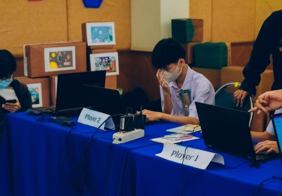 ภาพกิจกรรม  คณะวิทยาศาสตร์และเทคโนโลยี การประกวดการแสดงทางวิทยาศาสตร์ (Science Show) ระดับมัธยมศึกษาตอนต้น มัธยมศึกษาตอนปลาย งานสัปดาห์วิทยาศาสตร์แห่งชาติ ส่วนภูมิภาค ประจำปี 2566