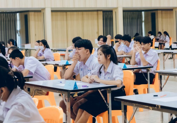 ภาพกิจกรรม  คณะวิทยาศาสตร์และเทคโนโลยี การแข่งขันตอบปัญหาวิทยาศาสตร์และเทคโนโลยี ระดับประถมศึกษา มัธยมศึกษาตอนต้น มัธยมศึกษาตอนปลาย งานสัปดาห์วิทยาศาสตร์แห่งชาติ ส่วนภูมิภาค ประจำปี 2566