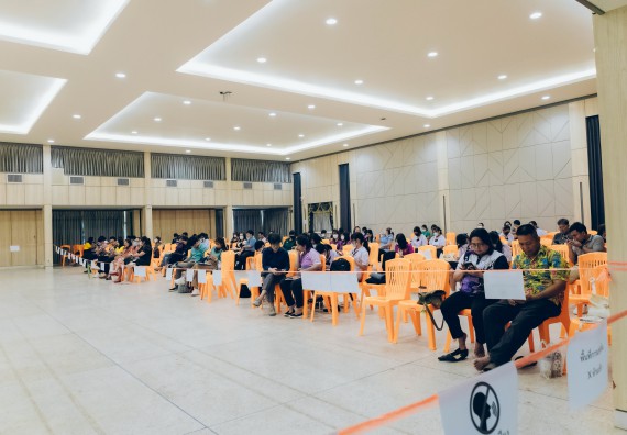 ภาพกิจกรรม  คณะวิทยาศาสตร์และเทคโนโลยี การแข่งขันตอบปัญหาวิทยาศาสตร์และเทคโนโลยี ระดับประถมศึกษา มัธยมศึกษาตอนต้น มัธยมศึกษาตอนปลาย งานสัปดาห์วิทยาศาสตร์แห่งชาติ ส่วนภูมิภาค ประจำปี 2566