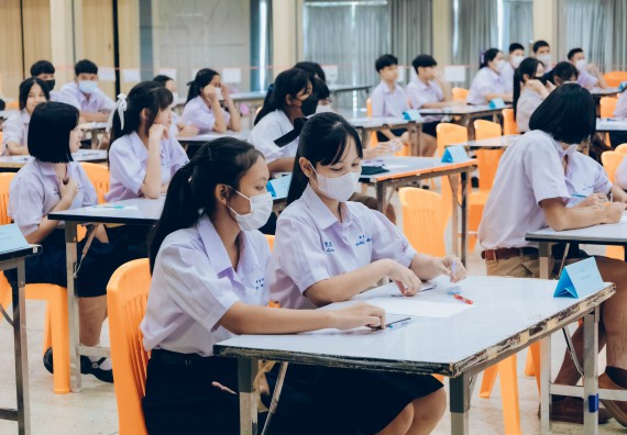 ภาพกิจกรรม  คณะวิทยาศาสตร์และเทคโนโลยี การแข่งขันตอบปัญหาวิทยาศาสตร์และเทคโนโลยี ระดับประถมศึกษา มัธยมศึกษาตอนต้น มัธยมศึกษาตอนปลาย งานสัปดาห์วิทยาศาสตร์แห่งชาติ ส่วนภูมิภาค ประจำปี 2566