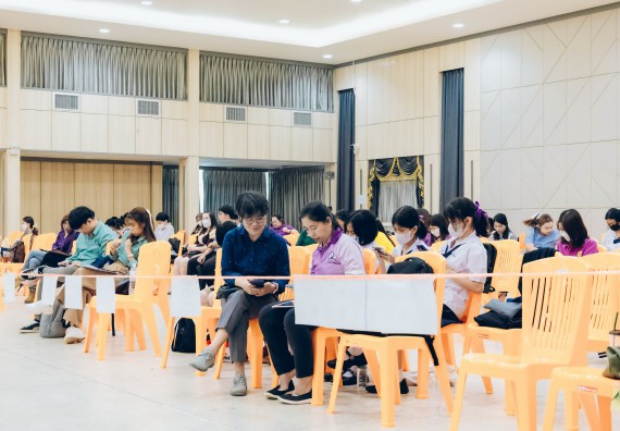 ภาพกิจกรรม  คณะวิทยาศาสตร์และเทคโนโลยี การแข่งขันตอบปัญหาวิทยาศาสตร์และเทคโนโลยี ระดับประถมศึกษา มัธยมศึกษาตอนต้น มัธยมศึกษาตอนปลาย งานสัปดาห์วิทยาศาสตร์แห่งชาติ ส่วนภูมิภาค ประจำปี 2566