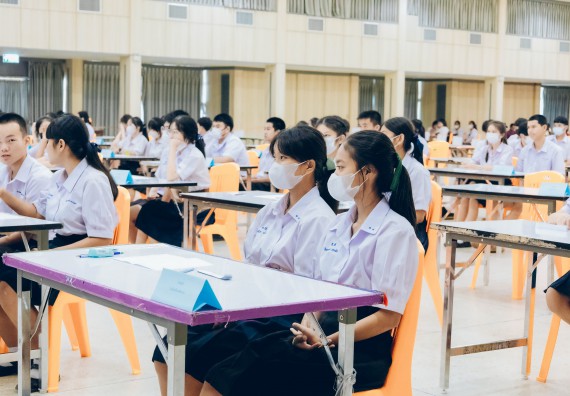 ภาพกิจกรรม  คณะวิทยาศาสตร์และเทคโนโลยี การแข่งขันตอบปัญหาวิทยาศาสตร์และเทคโนโลยี ระดับประถมศึกษา มัธยมศึกษาตอนต้น มัธยมศึกษาตอนปลาย งานสัปดาห์วิทยาศาสตร์แห่งชาติ ส่วนภูมิภาค ประจำปี 2566