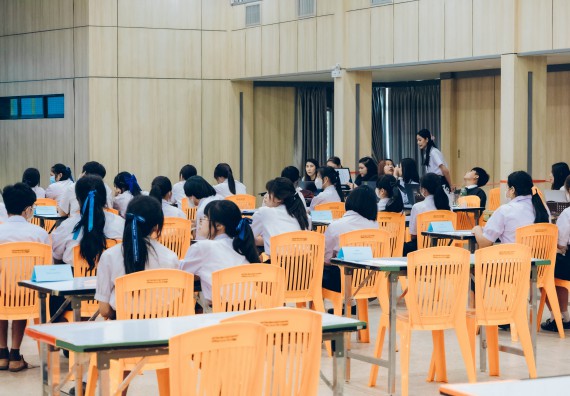 ภาพกิจกรรม  คณะวิทยาศาสตร์และเทคโนโลยี การแข่งขันตอบปัญหาวิทยาศาสตร์และเทคโนโลยี ระดับประถมศึกษา มัธยมศึกษาตอนต้น มัธยมศึกษาตอนปลาย งานสัปดาห์วิทยาศาสตร์แห่งชาติ ส่วนภูมิภาค ประจำปี 2566