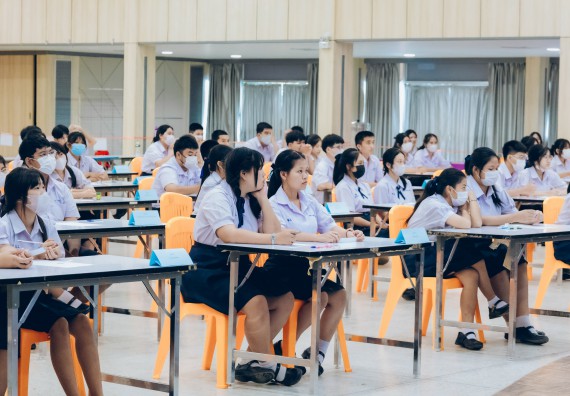 ภาพกิจกรรม  คณะวิทยาศาสตร์และเทคโนโลยี การแข่งขันตอบปัญหาวิทยาศาสตร์และเทคโนโลยี ระดับประถมศึกษา มัธยมศึกษาตอนต้น มัธยมศึกษาตอนปลาย งานสัปดาห์วิทยาศาสตร์แห่งชาติ ส่วนภูมิภาค ประจำปี 2566