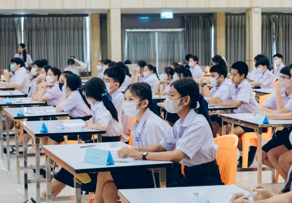 ภาพกิจกรรม  คณะวิทยาศาสตร์และเทคโนโลยี การแข่งขันตอบปัญหาวิทยาศาสตร์และเทคโนโลยี ระดับประถมศึกษา มัธยมศึกษาตอนต้น มัธยมศึกษาตอนปลาย งานสัปดาห์วิทยาศาสตร์แห่งชาติ ส่วนภูมิภาค ประจำปี 2566