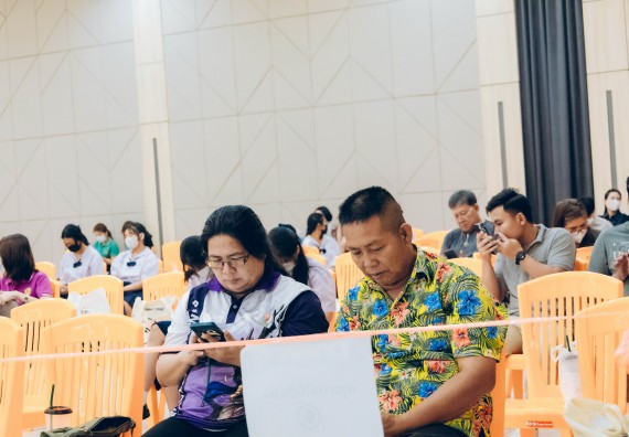 ภาพกิจกรรม  คณะวิทยาศาสตร์และเทคโนโลยี การแข่งขันตอบปัญหาวิทยาศาสตร์และเทคโนโลยี ระดับประถมศึกษา มัธยมศึกษาตอนต้น มัธยมศึกษาตอนปลาย งานสัปดาห์วิทยาศาสตร์แห่งชาติ ส่วนภูมิภาค ประจำปี 2566