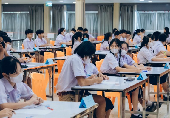 ภาพกิจกรรม  คณะวิทยาศาสตร์และเทคโนโลยี การแข่งขันตอบปัญหาวิทยาศาสตร์และเทคโนโลยี ระดับประถมศึกษา มัธยมศึกษาตอนต้น มัธยมศึกษาตอนปลาย งานสัปดาห์วิทยาศาสตร์แห่งชาติ ส่วนภูมิภาค ประจำปี 2566