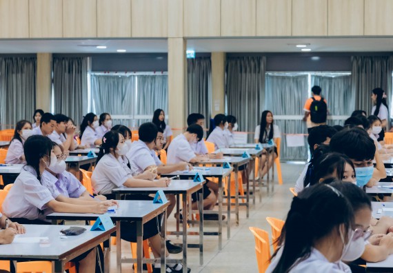 ภาพกิจกรรม  คณะวิทยาศาสตร์และเทคโนโลยี การแข่งขันตอบปัญหาวิทยาศาสตร์และเทคโนโลยี ระดับประถมศึกษา มัธยมศึกษาตอนต้น มัธยมศึกษาตอนปลาย งานสัปดาห์วิทยาศาสตร์แห่งชาติ ส่วนภูมิภาค ประจำปี 2566