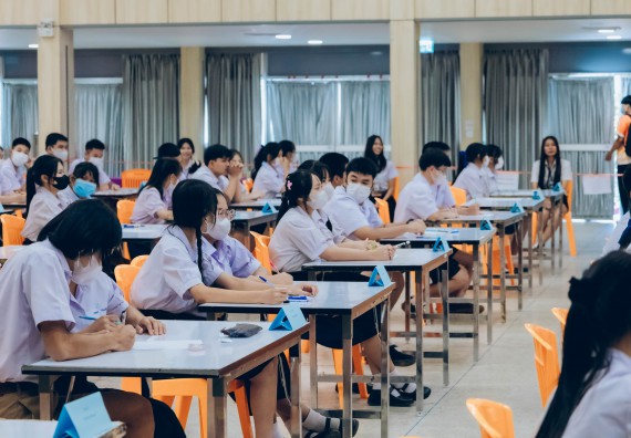 ภาพกิจกรรม  คณะวิทยาศาสตร์และเทคโนโลยี การแข่งขันตอบปัญหาวิทยาศาสตร์และเทคโนโลยี ระดับประถมศึกษา มัธยมศึกษาตอนต้น มัธยมศึกษาตอนปลาย งานสัปดาห์วิทยาศาสตร์แห่งชาติ ส่วนภูมิภาค ประจำปี 2566