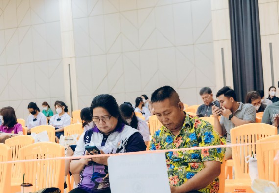 ภาพกิจกรรม  คณะวิทยาศาสตร์และเทคโนโลยี การแข่งขันตอบปัญหาวิทยาศาสตร์และเทคโนโลยี ระดับประถมศึกษา มัธยมศึกษาตอนต้น มัธยมศึกษาตอนปลาย งานสัปดาห์วิทยาศาสตร์แห่งชาติ ส่วนภูมิภาค ประจำปี 2566