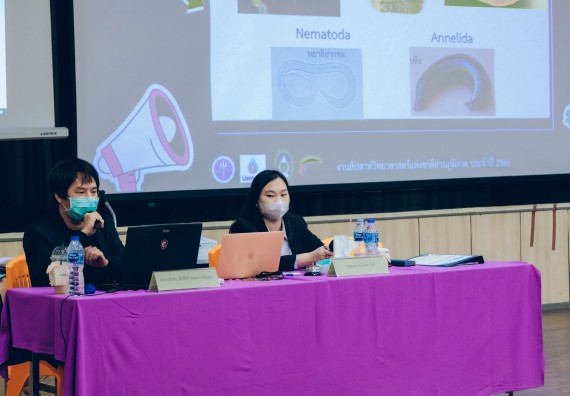 ภาพกิจกรรม  คณะวิทยาศาสตร์และเทคโนโลยี การแข่งขันตอบปัญหาวิทยาศาสตร์และเทคโนโลยี ระดับประถมศึกษา มัธยมศึกษาตอนต้น มัธยมศึกษาตอนปลาย งานสัปดาห์วิทยาศาสตร์แห่งชาติ ส่วนภูมิภาค ประจำปี 2566