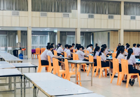 ภาพกิจกรรม  คณะวิทยาศาสตร์และเทคโนโลยี การแข่งขันตอบปัญหาวิทยาศาสตร์และเทคโนโลยี ระดับประถมศึกษา มัธยมศึกษาตอนต้น มัธยมศึกษาตอนปลาย งานสัปดาห์วิทยาศาสตร์แห่งชาติ ส่วนภูมิภาค ประจำปี 2566