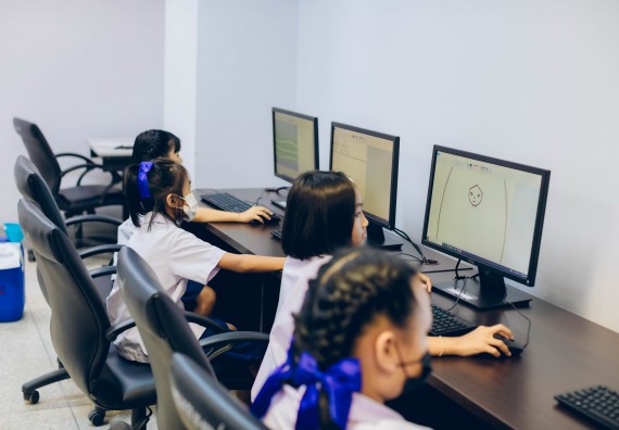 ภาพกิจกรรม   คณะวิทยาศาสตร์และเทคโนโลยี จัดการแข่งขันวาดภาพด้วยโปรแกรม Paint ระดับประถมศึกษาตอนต้น ประถมศึกษาตอนปลาย งานสัปดาห์วิทยาศาสตร์แห่งชาติ ส่วนภูมิภาค ประจำปี 2566