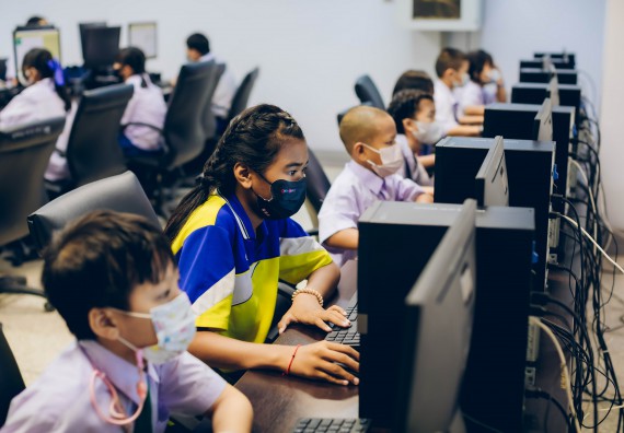 ภาพกิจกรรม   คณะวิทยาศาสตร์และเทคโนโลยี จัดการแข่งขันวาดภาพด้วยโปรแกรม Paint ระดับประถมศึกษาตอนต้น ประถมศึกษาตอนปลาย งานสัปดาห์วิทยาศาสตร์แห่งชาติ ส่วนภูมิภาค ประจำปี 2566