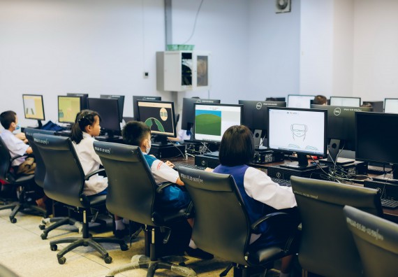 ภาพกิจกรรม   คณะวิทยาศาสตร์และเทคโนโลยี จัดการแข่งขันวาดภาพด้วยโปรแกรม Paint ระดับประถมศึกษาตอนต้น ประถมศึกษาตอนปลาย งานสัปดาห์วิทยาศาสตร์แห่งชาติ ส่วนภูมิภาค ประจำปี 2566