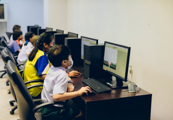 ภาพกิจกรรม   คณะวิทยาศาสตร์และเทคโนโลยี จัดการแข่งขันวาดภาพด้วยโปรแกรม Paint ระดับประถมศึกษาตอนต้น ประถมศึกษาตอนปลาย งานสัปดาห์วิทยาศาสตร์แห่งชาติ ส่วนภูมิภาค ประจำปี 2566