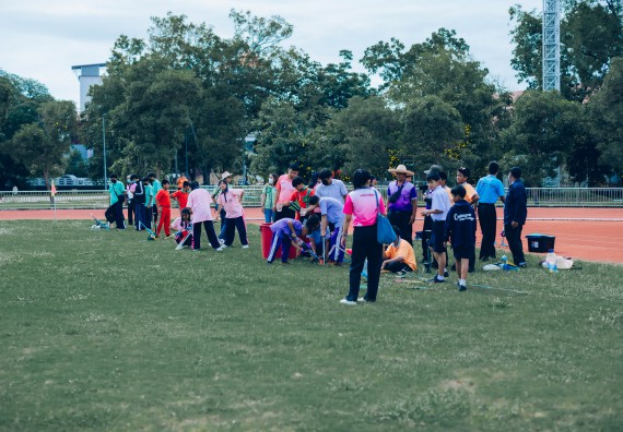 ภาพกิจกรรม  คณะวิทยาศาสตร์และเทคโนโลยี จัดการแข่งขันจรวดขวดน้ำ ระดับประถมศึกษา มัธยมศึกษาตอนต้น มัธยมศึกษาตอนปลาย งานสัปดาห์วิทยาศาสตร์แห่งชาติ ส่วนภูมิภาค ประจำปี 2566