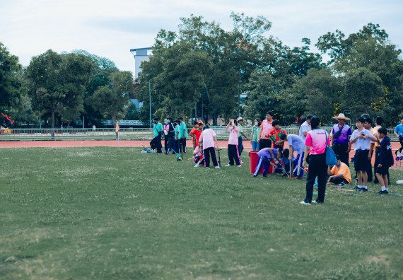 ภาพกิจกรรม  คณะวิทยาศาสตร์และเทคโนโลยี จัดการแข่งขันจรวดขวดน้ำ ระดับประถมศึกษา มัธยมศึกษาตอนต้น มัธยมศึกษาตอนปลาย งานสัปดาห์วิทยาศาสตร์แห่งชาติ ส่วนภูมิภาค ประจำปี 2566