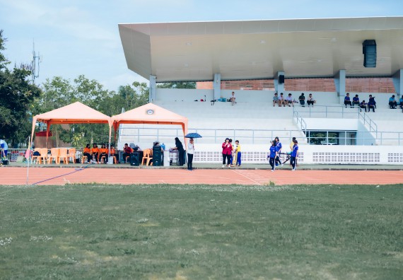 ภาพกิจกรรม  คณะวิทยาศาสตร์และเทคโนโลยี จัดการแข่งขันจรวดขวดน้ำ ระดับประถมศึกษา มัธยมศึกษาตอนต้น มัธยมศึกษาตอนปลาย งานสัปดาห์วิทยาศาสตร์แห่งชาติ ส่วนภูมิภาค ประจำปี 2566