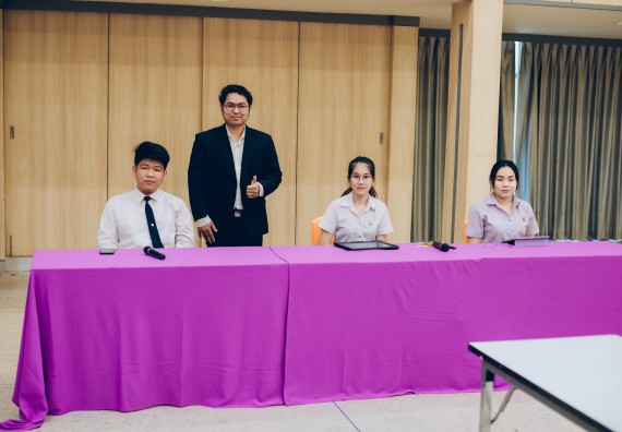 ภาพกิจกรรม   คณะวิทยาศาสตร์และเทคโนโลยี การแข่งขันตอบปัญหาคณิตศาสตร์ ระดับประถมศึกษาตอนปลาย มัธยมศึกษาตอนต้น งานสัปดาห์วิทยาศาสตร์แห่งชาติ ส่วนภูมิภาค ประจำปี 2566