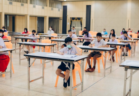 ภาพกิจกรรม   คณะวิทยาศาสตร์และเทคโนโลยี การแข่งขันตอบปัญหาคณิตศาสตร์ ระดับประถมศึกษาตอนปลาย มัธยมศึกษาตอนต้น งานสัปดาห์วิทยาศาสตร์แห่งชาติ ส่วนภูมิภาค ประจำปี 2566