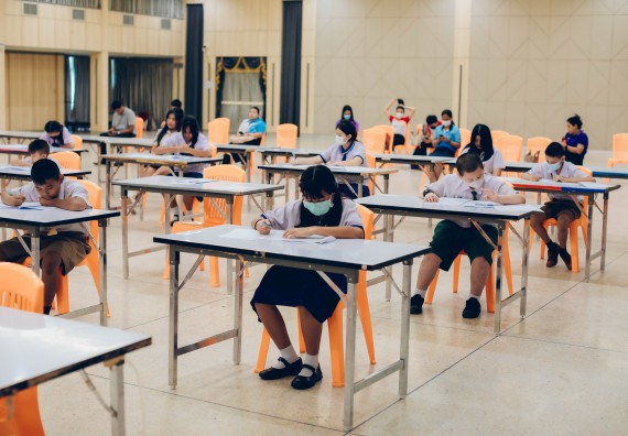 ภาพกิจกรรม   คณะวิทยาศาสตร์และเทคโนโลยี การแข่งขันตอบปัญหาคณิตศาสตร์ ระดับประถมศึกษาตอนปลาย มัธยมศึกษาตอนต้น งานสัปดาห์วิทยาศาสตร์แห่งชาติ ส่วนภูมิภาค ประจำปี 2566