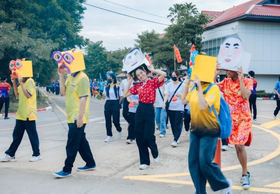 ภาพกิจกรรม  คณะวิทยาศาสตร์และเทคโนโลยี มหาวิทยาลัยราชภัฏกำแพงเพชร  จัดโครงการกีฬาสานสัมพันธ์คณะวิทยาศาสตร์และเทคโนโลยี