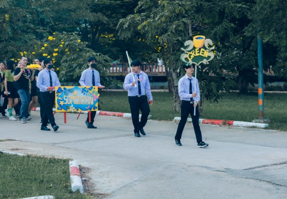 ภาพกิจกรรม  คณะวิทยาศาสตร์และเทคโนโลยี มหาวิทยาลัยราชภัฏกำแพงเพชร  จัดโครงการกีฬาสานสัมพันธ์คณะวิทยาศาสตร์และเทคโนโลยี