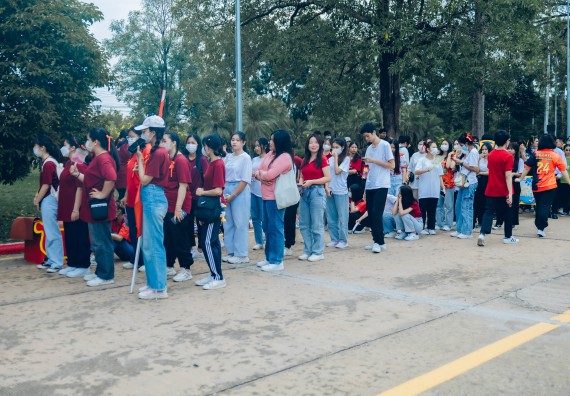 ภาพกิจกรรม  คณะวิทยาศาสตร์และเทคโนโลยี มหาวิทยาลัยราชภัฏกำแพงเพชร  จัดโครงการกีฬาสานสัมพันธ์คณะวิทยาศาสตร์และเทคโนโลยี