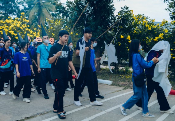 ภาพกิจกรรม  คณะวิทยาศาสตร์และเทคโนโลยี มหาวิทยาลัยราชภัฏกำแพงเพชร  จัดโครงการกีฬาสานสัมพันธ์คณะวิทยาศาสตร์และเทคโนโลยี