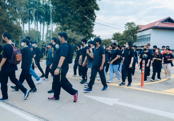 ภาพกิจกรรม  คณะวิทยาศาสตร์และเทคโนโลยี มหาวิทยาลัยราชภัฏกำแพงเพชร  จัดโครงการกีฬาสานสัมพันธ์คณะวิทยาศาสตร์และเทคโนโลยี