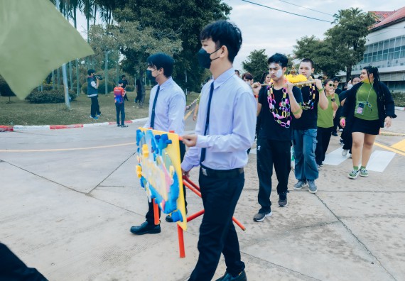 ภาพกิจกรรม  คณะวิทยาศาสตร์และเทคโนโลยี มหาวิทยาลัยราชภัฏกำแพงเพชร  จัดโครงการกีฬาสานสัมพันธ์คณะวิทยาศาสตร์และเทคโนโลยี