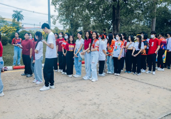 ภาพกิจกรรม  คณะวิทยาศาสตร์และเทคโนโลยี มหาวิทยาลัยราชภัฏกำแพงเพชร  จัดโครงการกีฬาสานสัมพันธ์คณะวิทยาศาสตร์และเทคโนโลยี