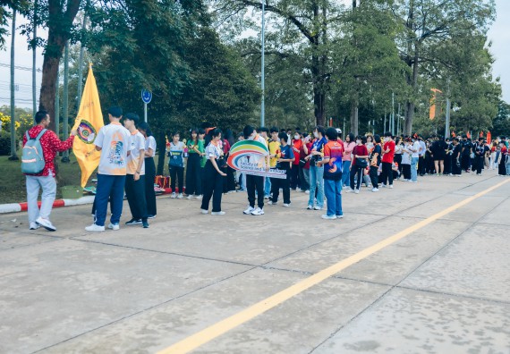 ภาพกิจกรรม  คณะวิทยาศาสตร์และเทคโนโลยี มหาวิทยาลัยราชภัฏกำแพงเพชร  จัดโครงการกีฬาสานสัมพันธ์คณะวิทยาศาสตร์และเทคโนโลยี