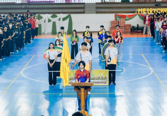 ภาพกิจกรรม  คณะวิทยาศาสตร์และเทคโนโลยี มหาวิทยาลัยราชภัฏกำแพงเพชร  จัดโครงการกีฬาสานสัมพันธ์คณะวิทยาศาสตร์และเทคโนโลยี