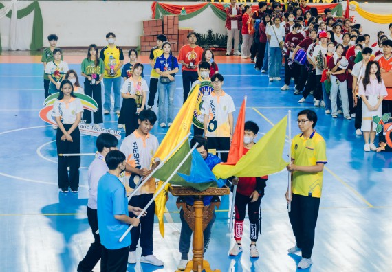 ภาพกิจกรรม  คณะวิทยาศาสตร์และเทคโนโลยี มหาวิทยาลัยราชภัฏกำแพงเพชร  จัดโครงการกีฬาสานสัมพันธ์คณะวิทยาศาสตร์และเทคโนโลยี