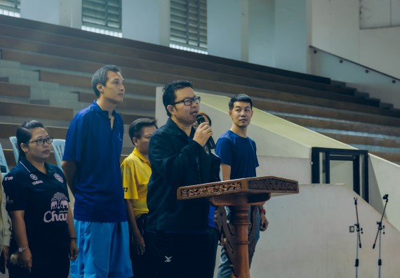 ภาพกิจกรรม  คณะวิทยาศาสตร์และเทคโนโลยี มหาวิทยาลัยราชภัฏกำแพงเพชร  จัดโครงการกีฬาสานสัมพันธ์คณะวิทยาศาสตร์และเทคโนโลยี