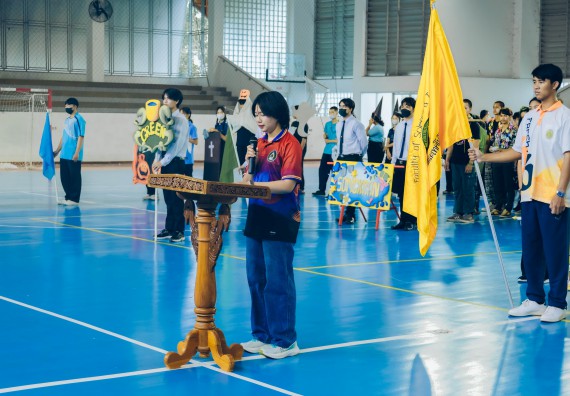 ภาพกิจกรรม  คณะวิทยาศาสตร์และเทคโนโลยี มหาวิทยาลัยราชภัฏกำแพงเพชร  จัดโครงการกีฬาสานสัมพันธ์คณะวิทยาศาสตร์และเทคโนโลยี