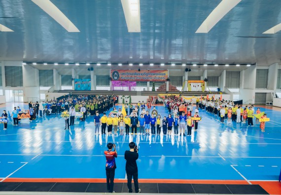 ภาพกิจกรรม  คณะวิทยาศาสตร์และเทคโนโลยี มหาวิทยาลัยราชภัฏกำแพงเพชร  จัดโครงการกีฬาสานสัมพันธ์คณะวิทยาศาสตร์และเทคโนโลยี
