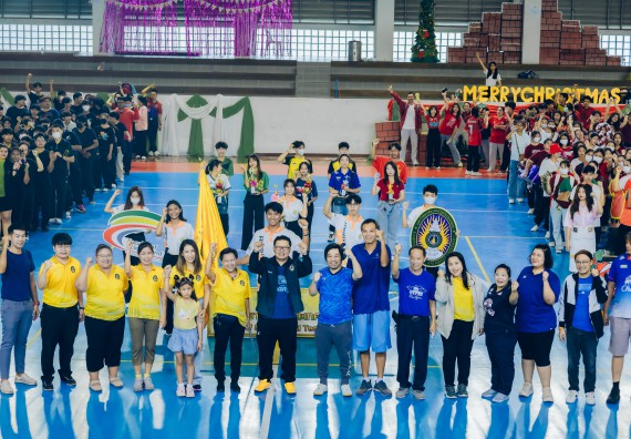 ภาพกิจกรรม  คณะวิทยาศาสตร์และเทคโนโลยี มหาวิทยาลัยราชภัฏกำแพงเพชร  จัดโครงการกีฬาสานสัมพันธ์คณะวิทยาศาสตร์และเทคโนโลยี