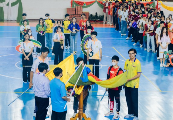 ภาพกิจกรรม  คณะวิทยาศาสตร์และเทคโนโลยี มหาวิทยาลัยราชภัฏกำแพงเพชร  จัดโครงการกีฬาสานสัมพันธ์คณะวิทยาศาสตร์และเทคโนโลยี