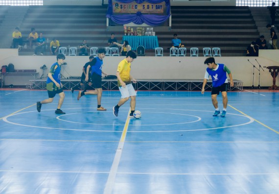 ภาพกิจกรรม  คณะวิทยาศาสตร์และเทคโนโลยี มหาวิทยาลัยราชภัฏกำแพงเพชร  จัดโครงการกีฬาสานสัมพันธ์คณะวิทยาศาสตร์และเทคโนโลยี