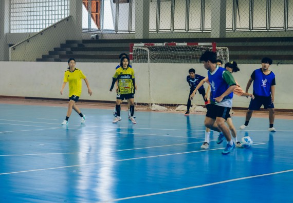 ภาพกิจกรรม  คณะวิทยาศาสตร์และเทคโนโลยี มหาวิทยาลัยราชภัฏกำแพงเพชร  จัดโครงการกีฬาสานสัมพันธ์คณะวิทยาศาสตร์และเทคโนโลยี