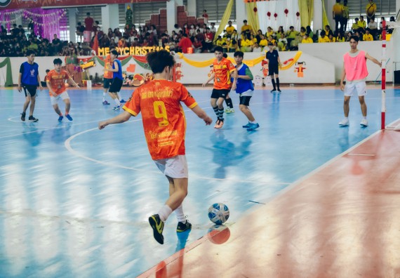 ภาพกิจกรรม  คณะวิทยาศาสตร์และเทคโนโลยี มหาวิทยาลัยราชภัฏกำแพงเพชร  จัดโครงการกีฬาสานสัมพันธ์คณะวิทยาศาสตร์และเทคโนโลยี