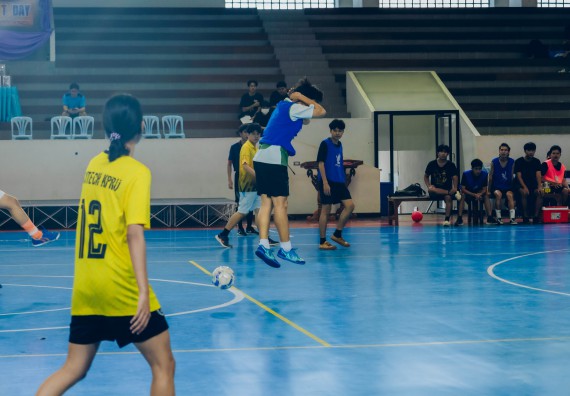 ภาพกิจกรรม  คณะวิทยาศาสตร์และเทคโนโลยี มหาวิทยาลัยราชภัฏกำแพงเพชร  จัดโครงการกีฬาสานสัมพันธ์คณะวิทยาศาสตร์และเทคโนโลยี