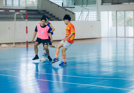 ภาพกิจกรรม  คณะวิทยาศาสตร์และเทคโนโลยี มหาวิทยาลัยราชภัฏกำแพงเพชร  จัดโครงการกีฬาสานสัมพันธ์คณะวิทยาศาสตร์และเทคโนโลยี